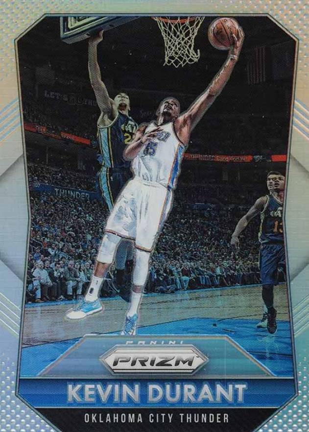 2015 Panini Prizm Kevin Durant #96 Basketball Card