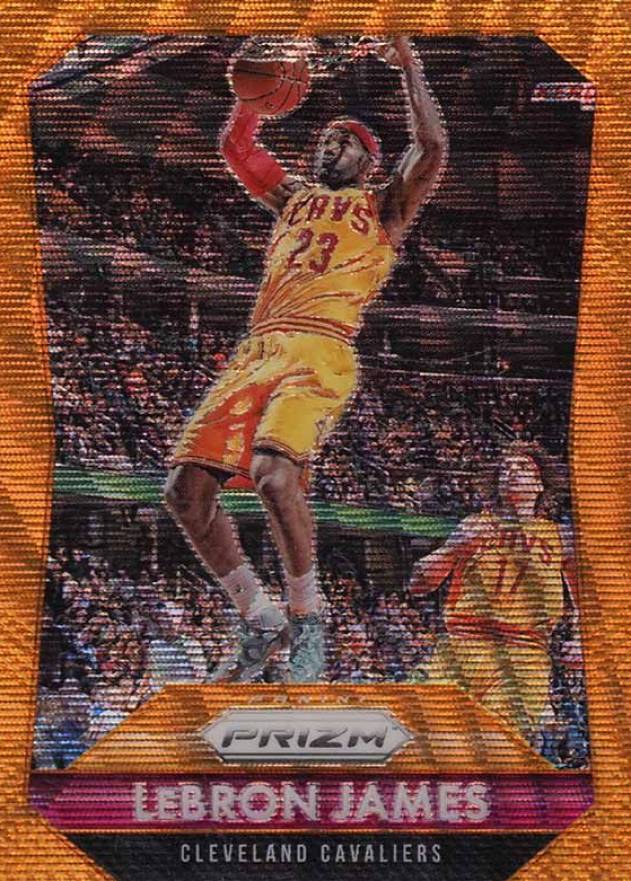 2015 Panini Prizm LeBron James #125 Basketball Card