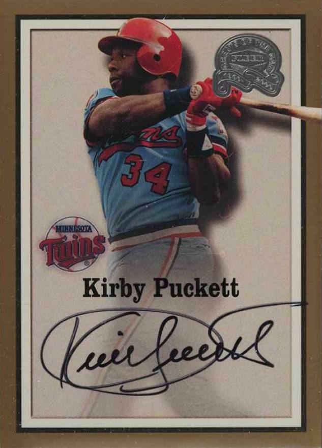 2000 Fleer Greats Kirby Puckett # Baseball Card
