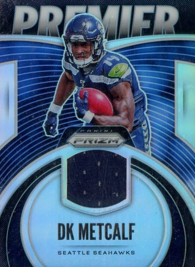 2019 Panini Prizm Premier Jersey Relics DK Metcalf #PJDKM Football Card