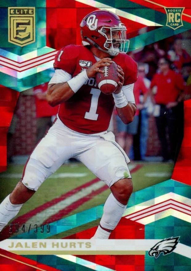 2020 Panini Donruss Elite Jalen Hurts #108 Football Card