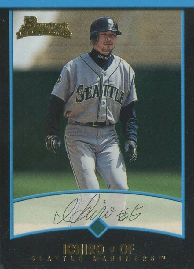 2001 Bowman Draft Picks Ichiro Suzuki #84 Baseball Card