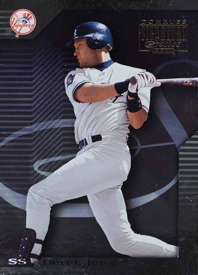 2001 Donruss Signature Derek Jeter #5 Baseball Card