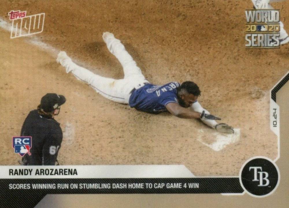 2020 Topps Now Randy Arozarena #467 Baseball Card