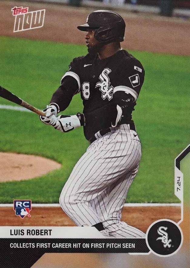 2020 Topps Now Luis Robert #11 Baseball Card