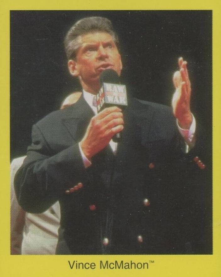 1998 Cardinal WWF Trivia Series Vince McMahon # Other Sports Card