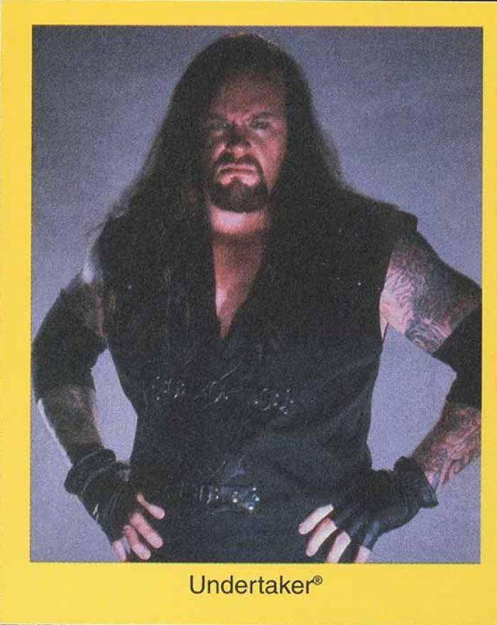 1998 Cardinal WWF Trivia Series Undertaker # Other Sports Card