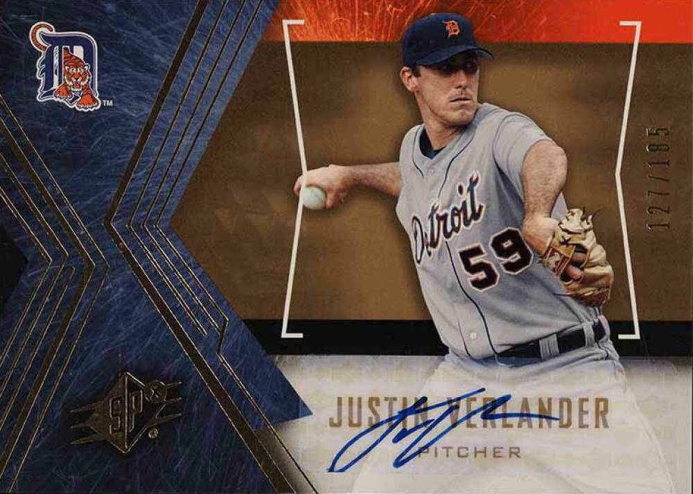 2005 SP Collection SPx Justin Verlander #135 Baseball Card