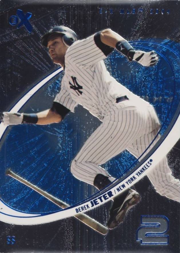 2004 Fleer E-X Derek Jeter #26 Baseball Card