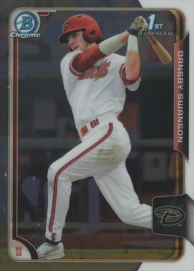 2015 Bowman Draft Dansby Swanson #1 Baseball Card