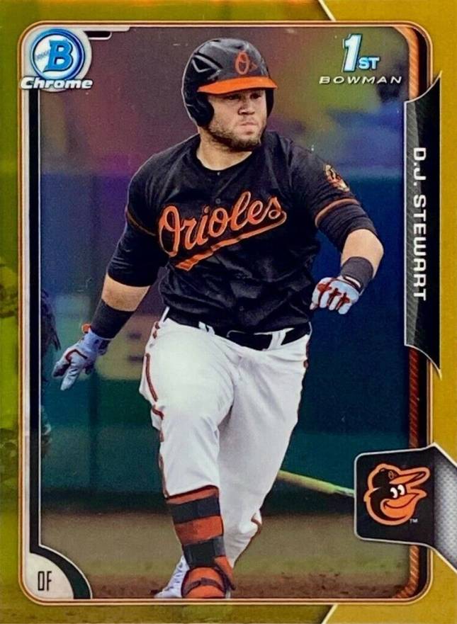 2015 Bowman Draft D.J. Stewart #146 Baseball Card