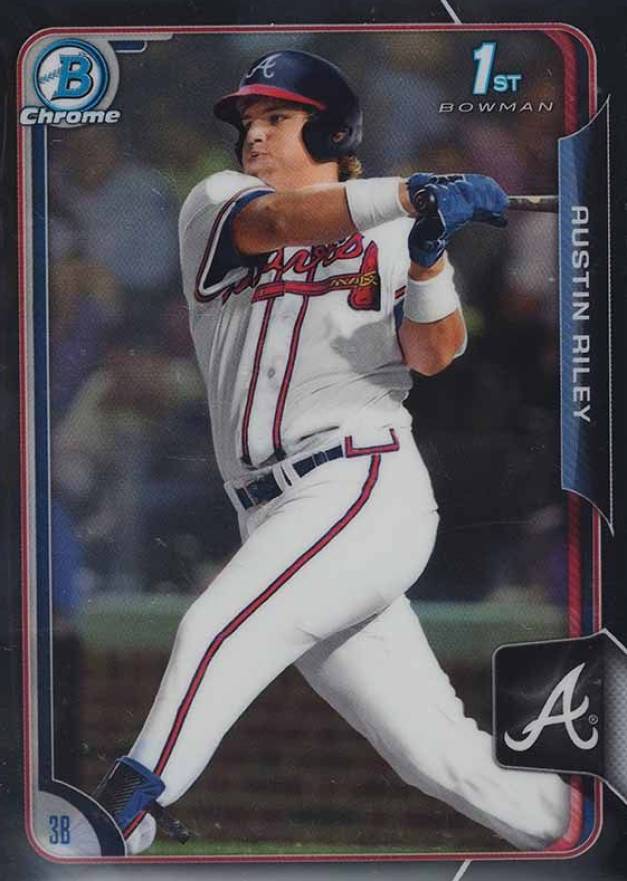 2015 Bowman Draft Austin Riley #157 Baseball Card