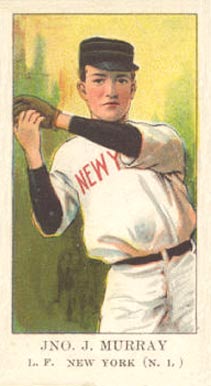 1909 American Caramel Jno Murray l.f. #23 Baseball Card