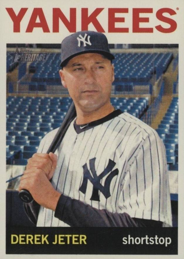 2013 Topps Heritage  Derek Jeter #190 Baseball Card