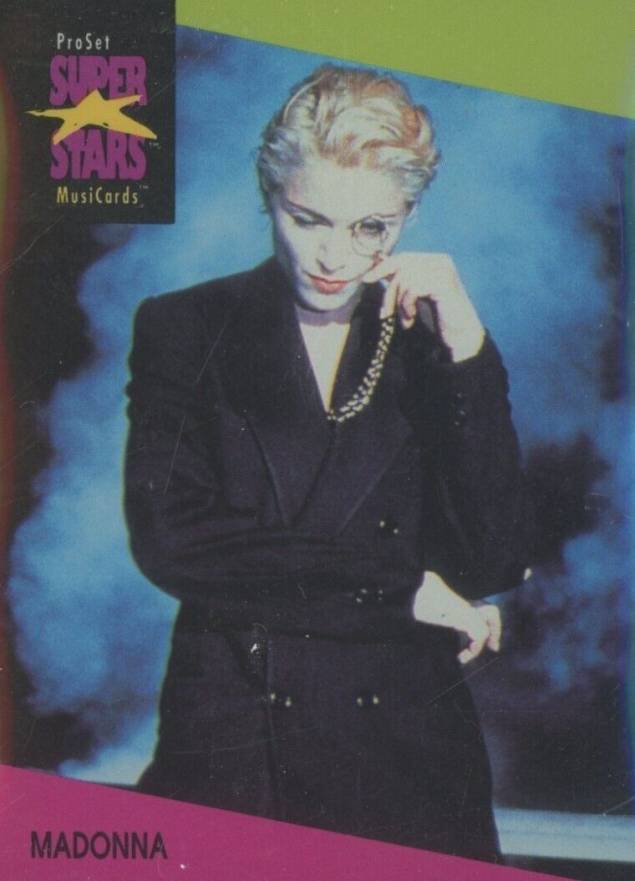 1991 Proset Superstars Musicards Madonna #67 Non-Sports Card