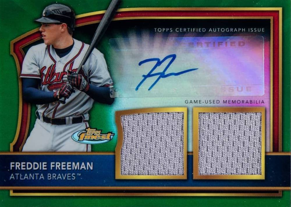 2011 Finest Freddie Freeman #72 Baseball Card