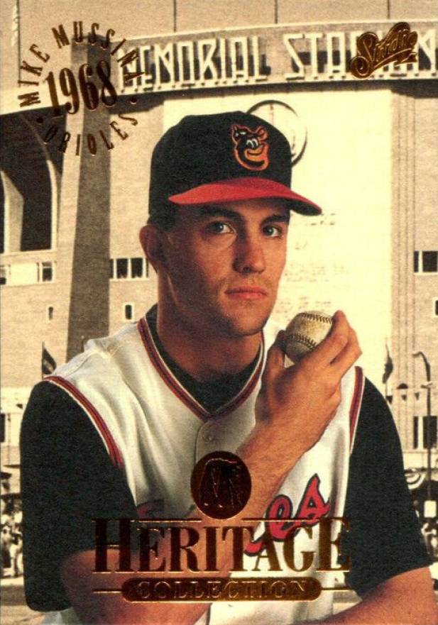 1994 Studio Heritage Mike Mussina #8 Baseball Card