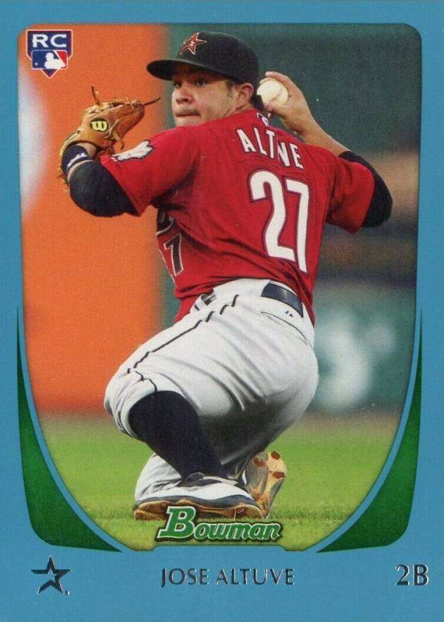 2011 Bowman Draft Jose Altuve #11 Baseball Card