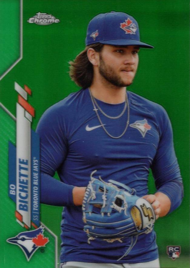 2020 Topps Chrome Bo Bichette #150 Baseball Card