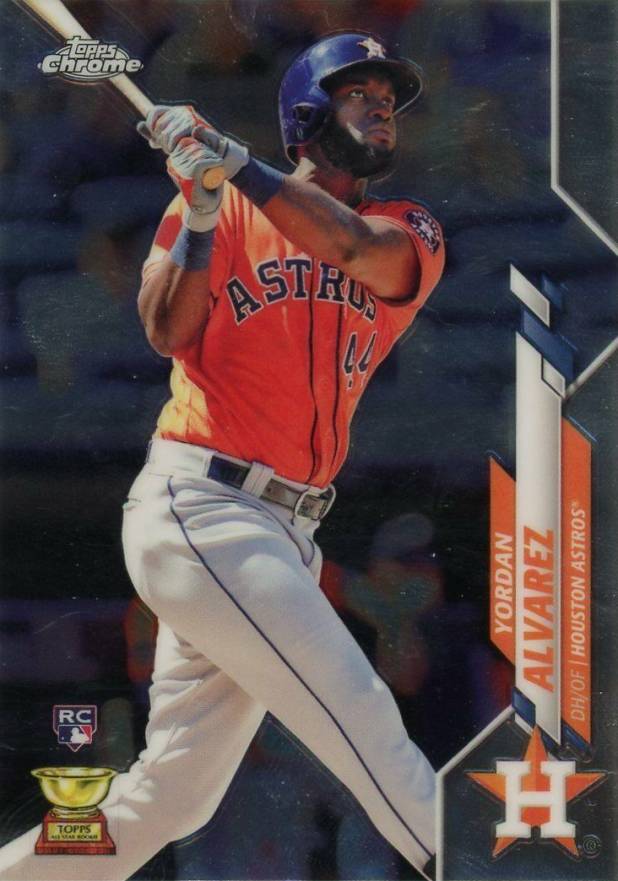 2020 Topps Chrome Yordan Alvarez #200 Baseball Card