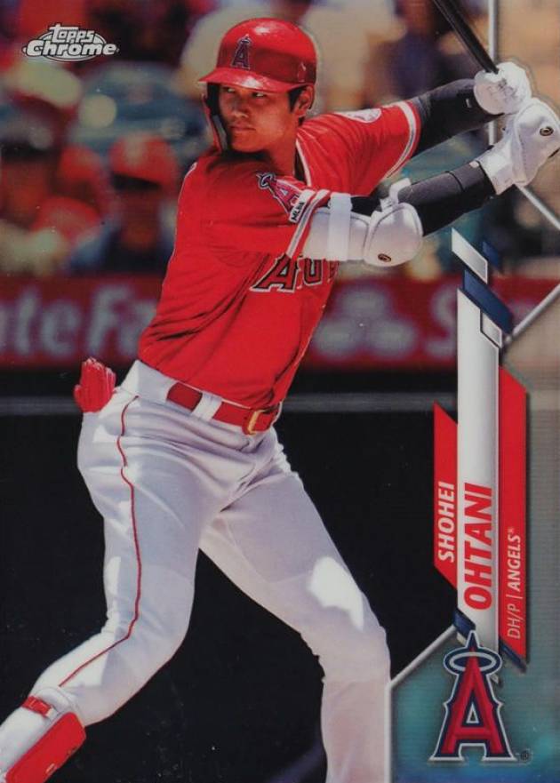 2020 Topps Chrome Shohei Ohtani #21 Baseball Card