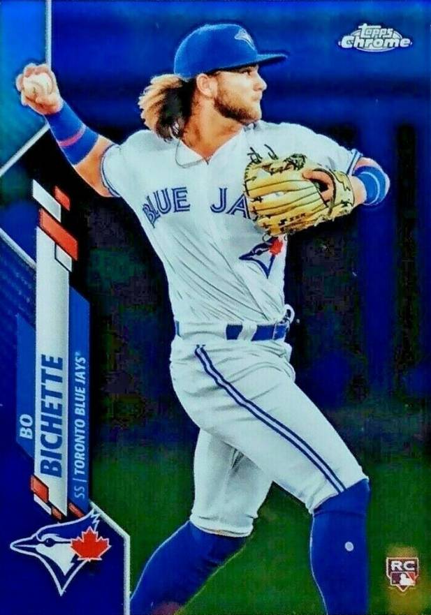 2020 Topps Chrome Bo Bichette #150 Baseball Card