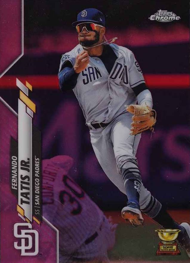 2020 Topps Chrome Fernando Tatis Jr. #84 Baseball Card