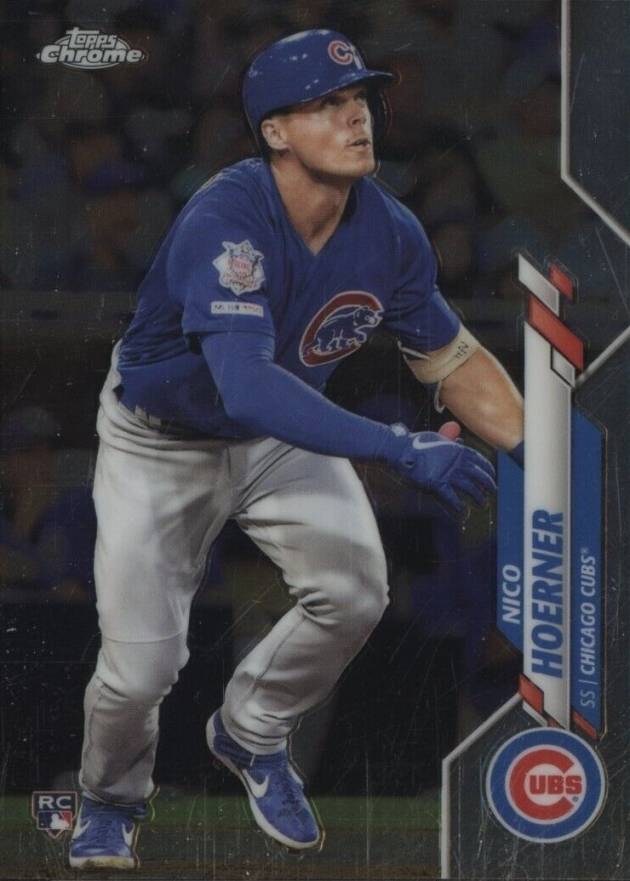 2020 Topps Chrome Nico Hoerner #161 Baseball Card