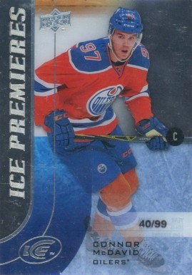 2015 Upper Deck Ice Connor McDavid #200 Hockey Card