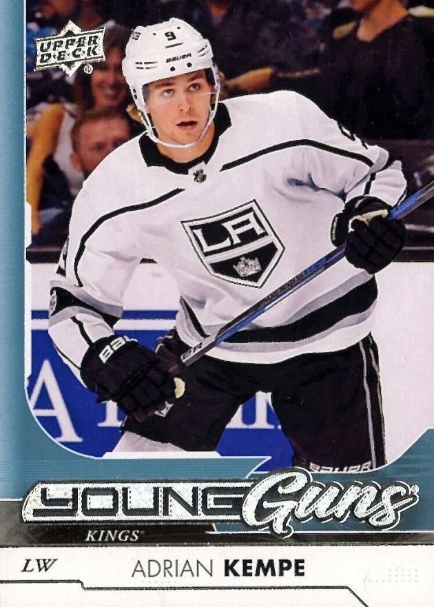 2017 Upper Deck Adrian Kempe #210 Hockey Card