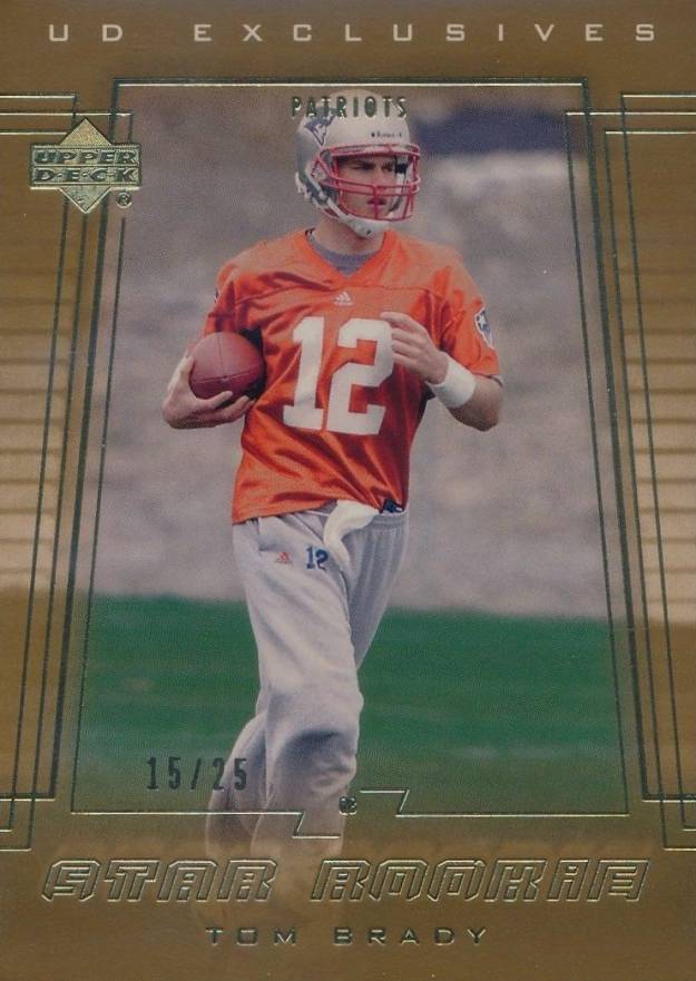 2000 Upper Deck Tom Brady #254 Football Card