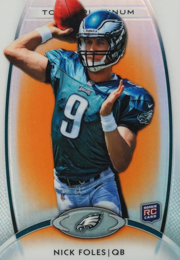 2012 Topps Platinum Nick Foles #103 Football Card