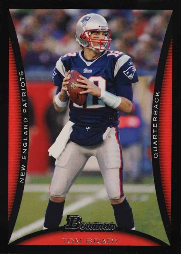 2008 Bowman Tom Brady #2 Football Card