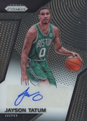 2017 Panini Prizm Rookie Signatures Jayson Tatum #RS-JT Basketball Card