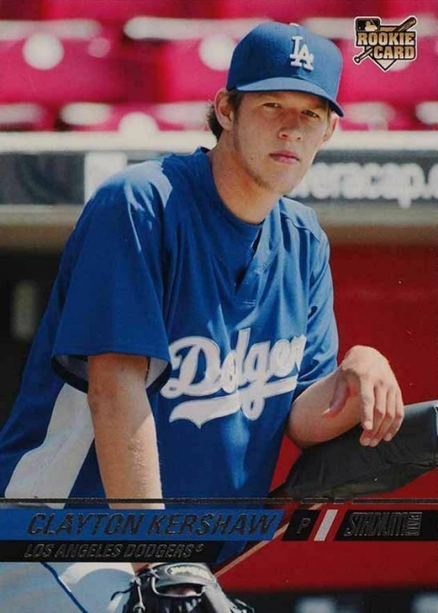 2008 Stadium Club Clayton Kershaw #107 Baseball Card