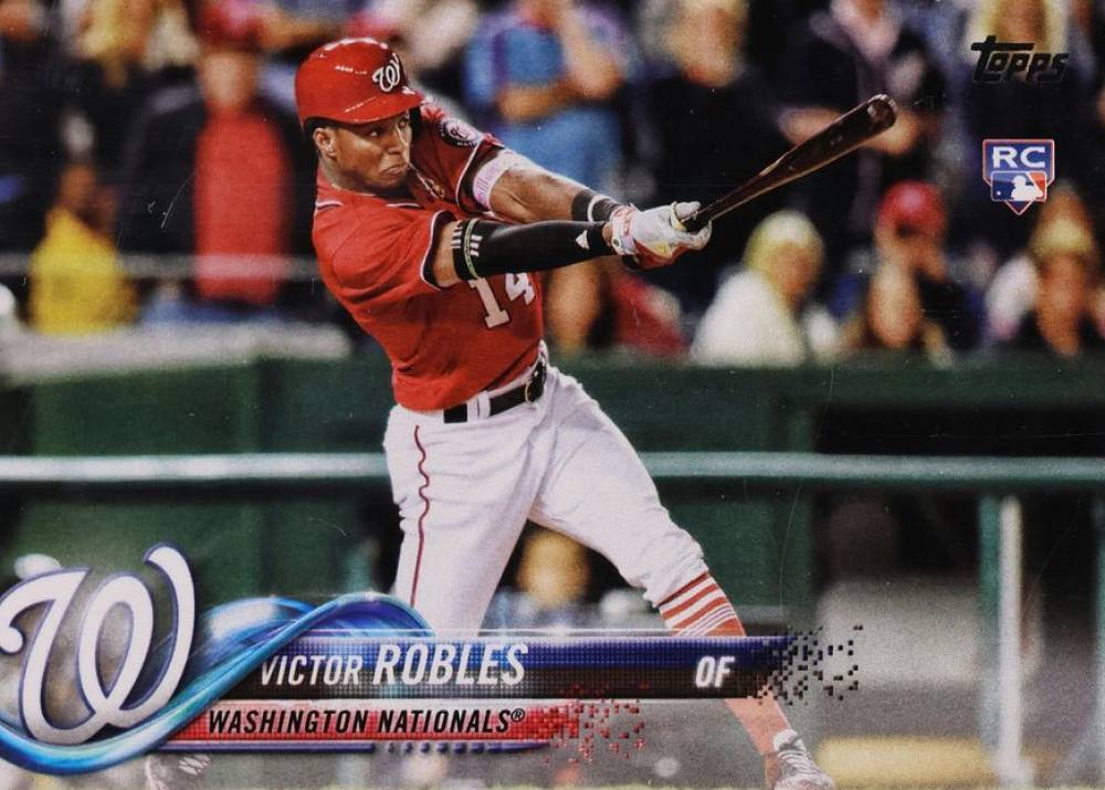 2018 Topps Victor Robles #166 Baseball Card