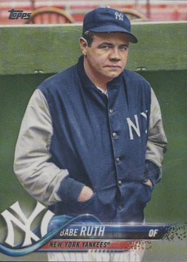 2018 Topps Babe Ruth #700 Baseball Card