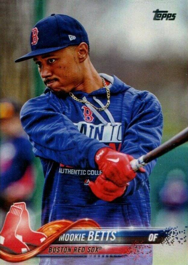 2018 Topps Mookie Betts #140 Baseball Card