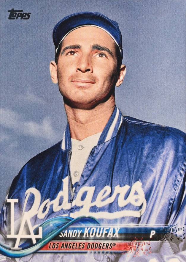 2018 Topps Sandy Koufax #629 Baseball Card