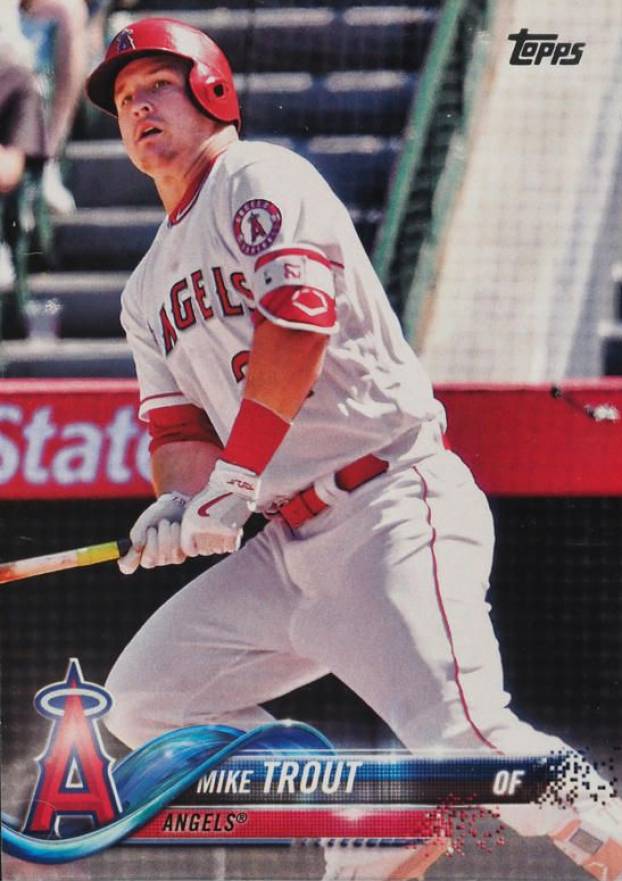 2018 Topps Mike Trout #300 Baseball Card