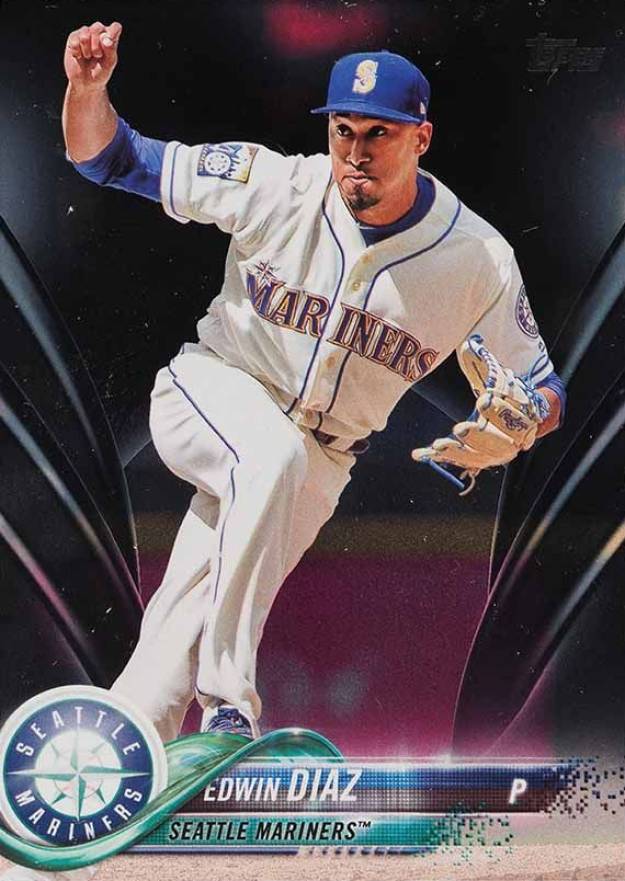 2018 Topps Edwin Diaz #321 Baseball Card