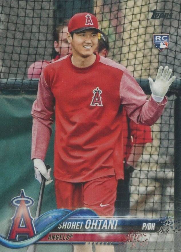 2018 Topps Shohei Ohtani #700 Baseball Card