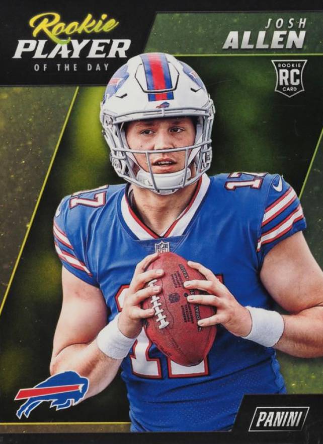 2018 Panini Player of the Day Rookie Player of the Day Josh Allen #R2 Football Card