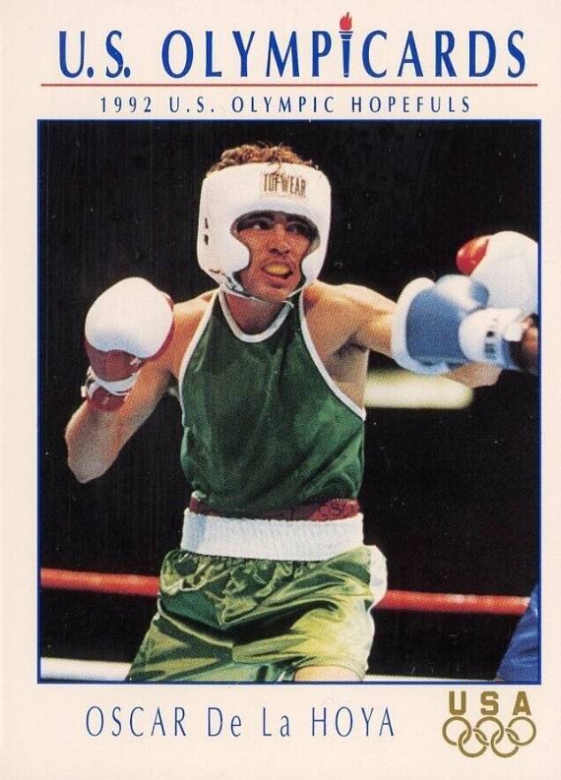 1992 Impel Olympicards Oscar De La Hoya #23 Other Sports Card