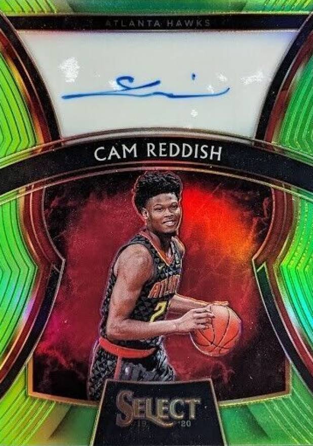 2019 Panini Select Rookie Signatures Cam Reddish #RSCRD Basketball Card