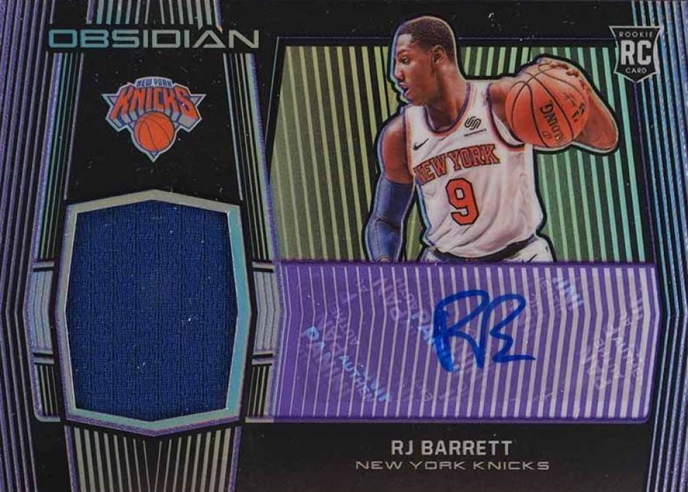 2019 Panini Obsidian RJ Barrett #210 Basketball Card