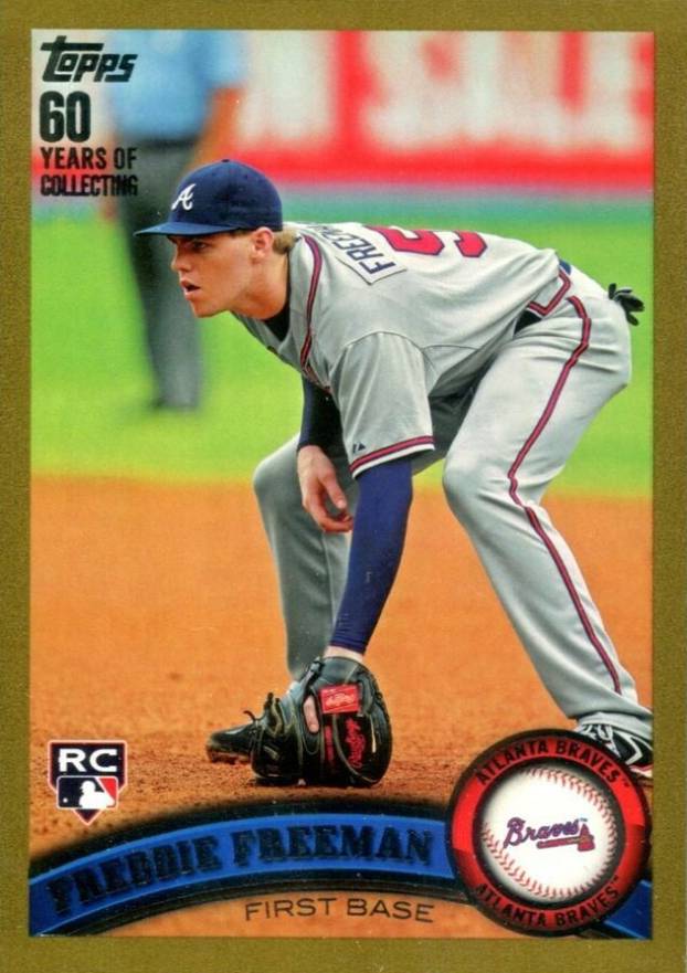 2011 Topps Freddie Freeman #145 Baseball Card