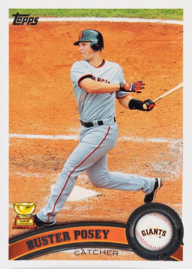 2011 Topps Buster Posey #198 Baseball Card