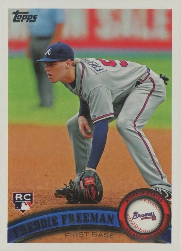 2011 Topps Freddie Freeman #145 Baseball Card