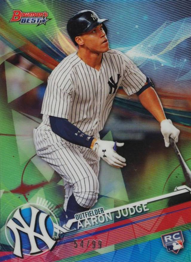 2017 Bowman's Best Aaron Judge #1 Baseball Card